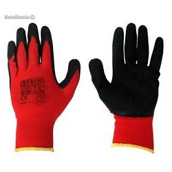 Guantes Latex Poliester