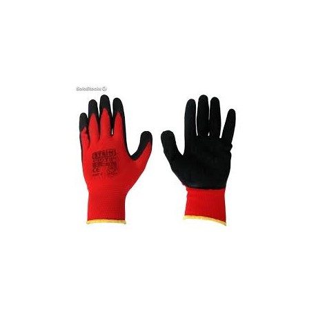 Guantes Latex Poliester